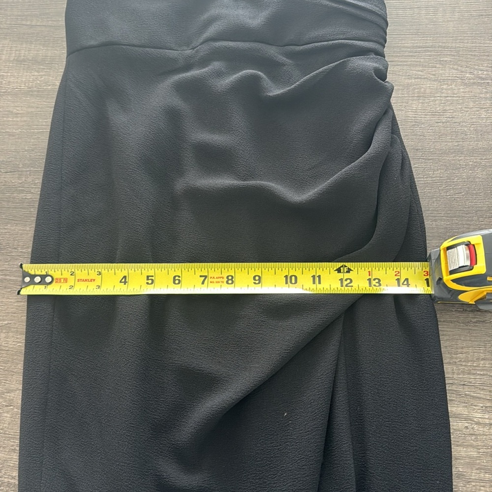 Jordan Ruched Side Slit Gown - Picture 14 of 15